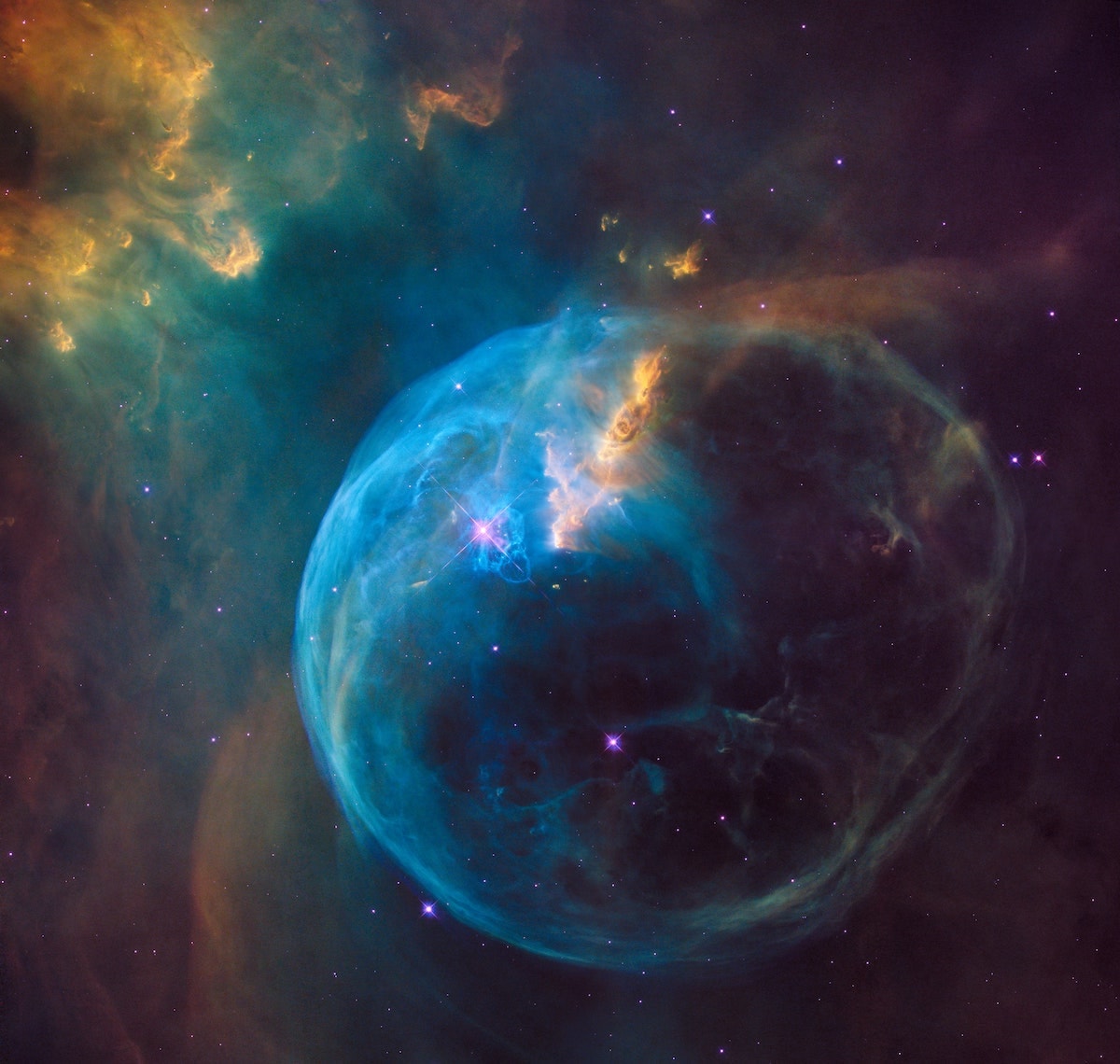 Hidden in plain sight: how an invisible ring in the sky uncovered a past cosmic collision