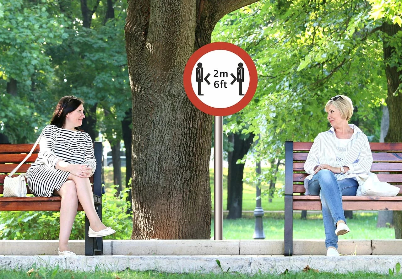 The struggle to comply with social distancing